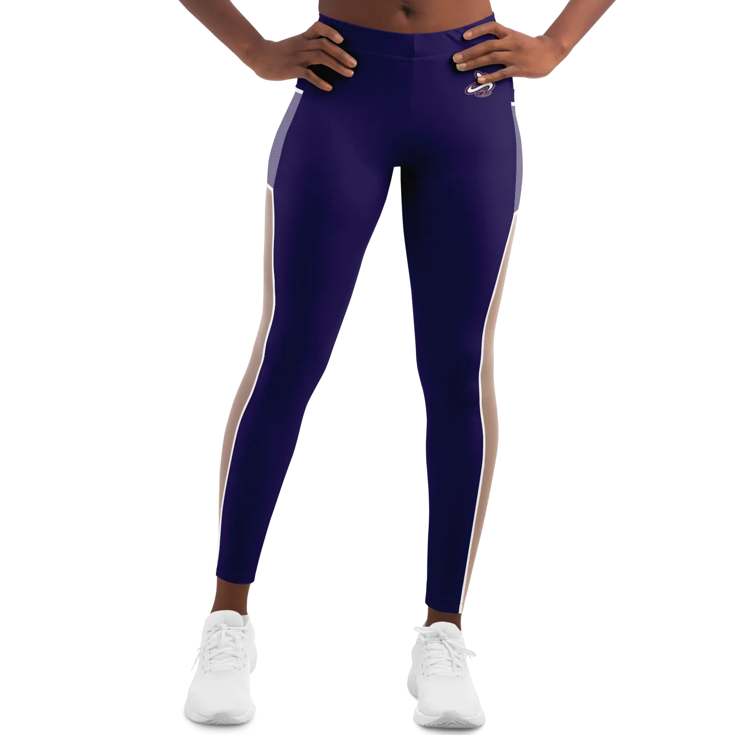 ATHLETIC APPARATUS NAVY RWB V1 MESH POCKET LEGGING