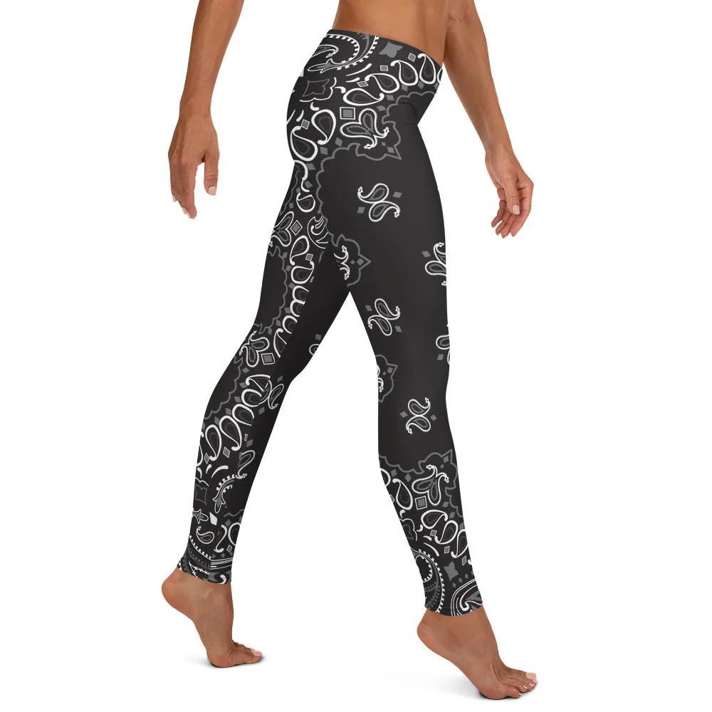 Black Bandana Leggings