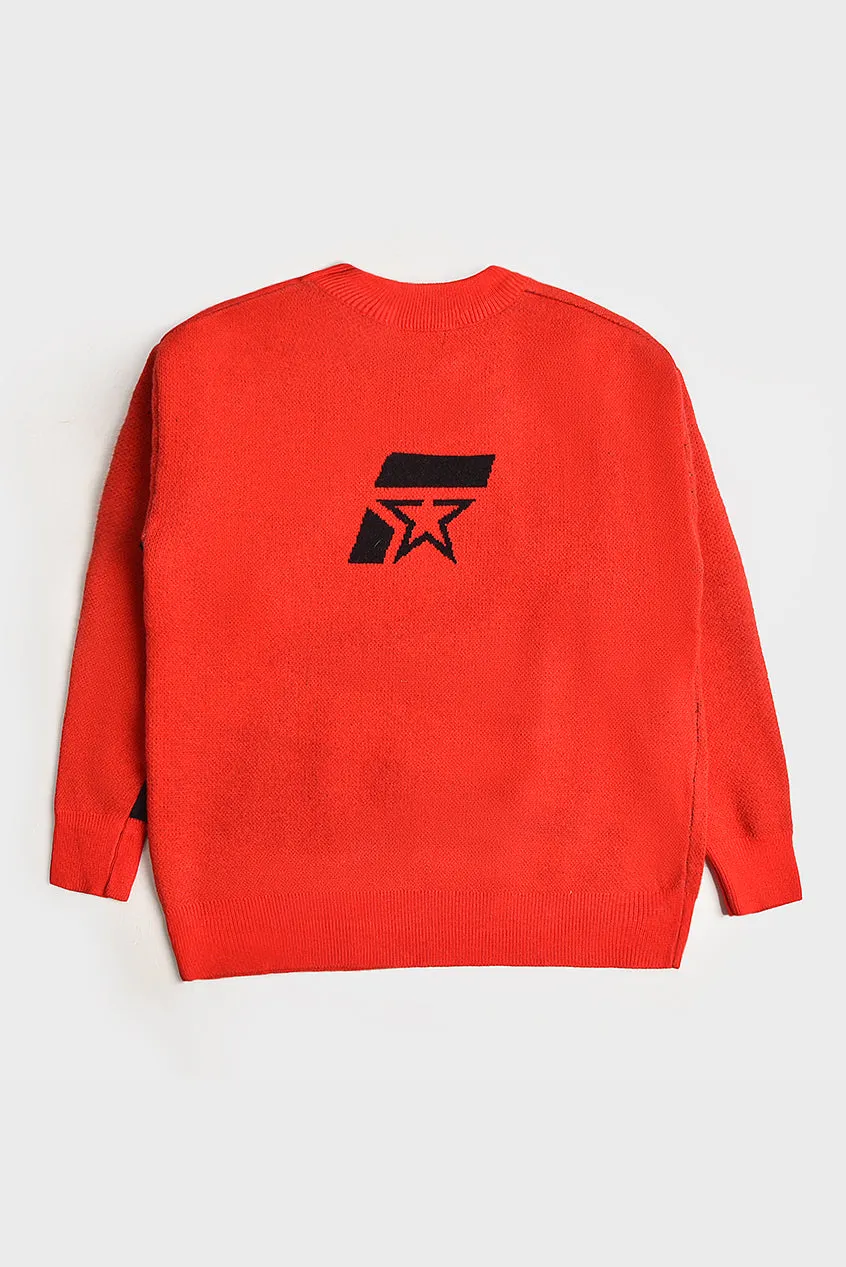 Boys Rounded Neck Sweater