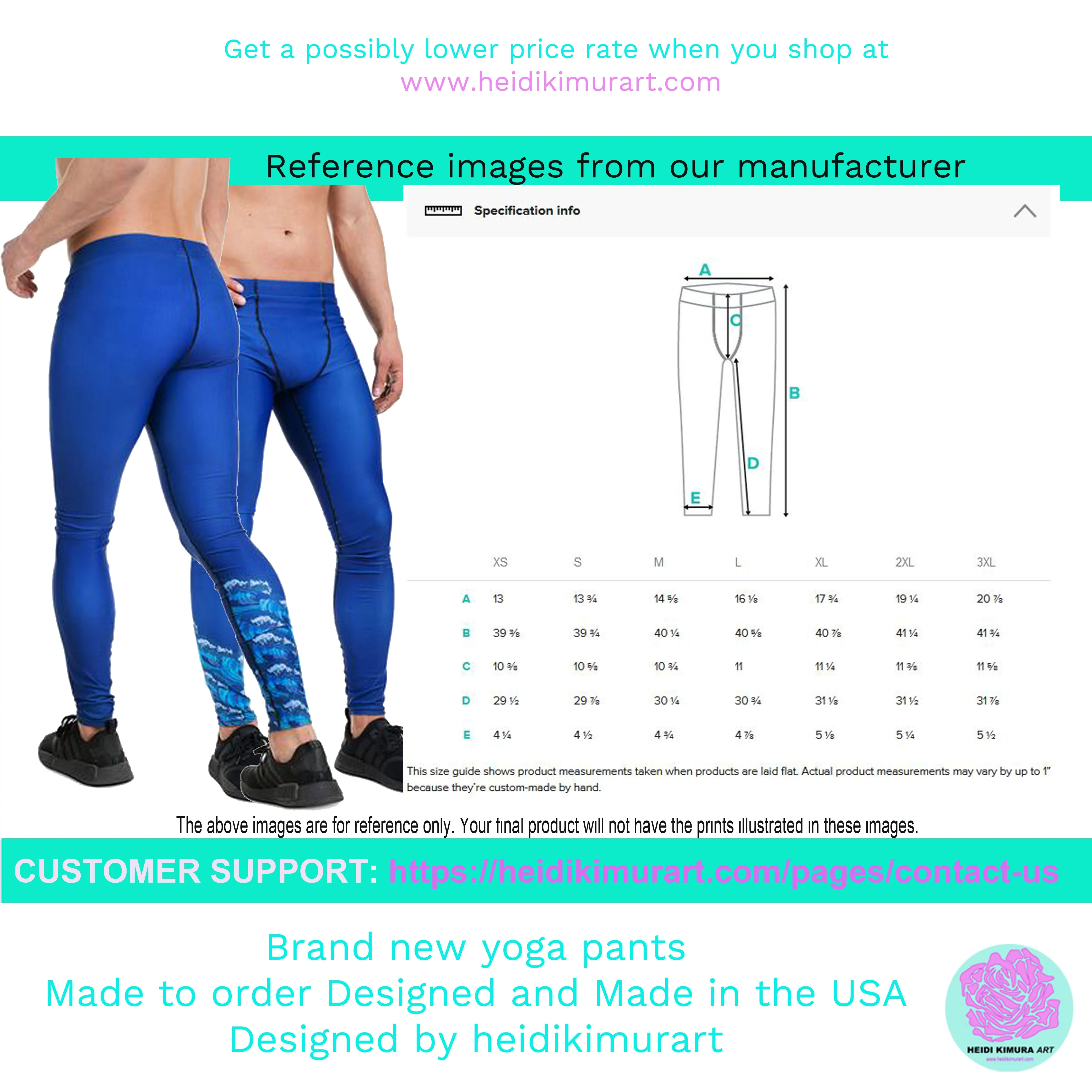 Camouflage Print Meggings, Military Green Army Men's Yoga Pants Leggings Sexy Tights- Made in USA/EU/MX