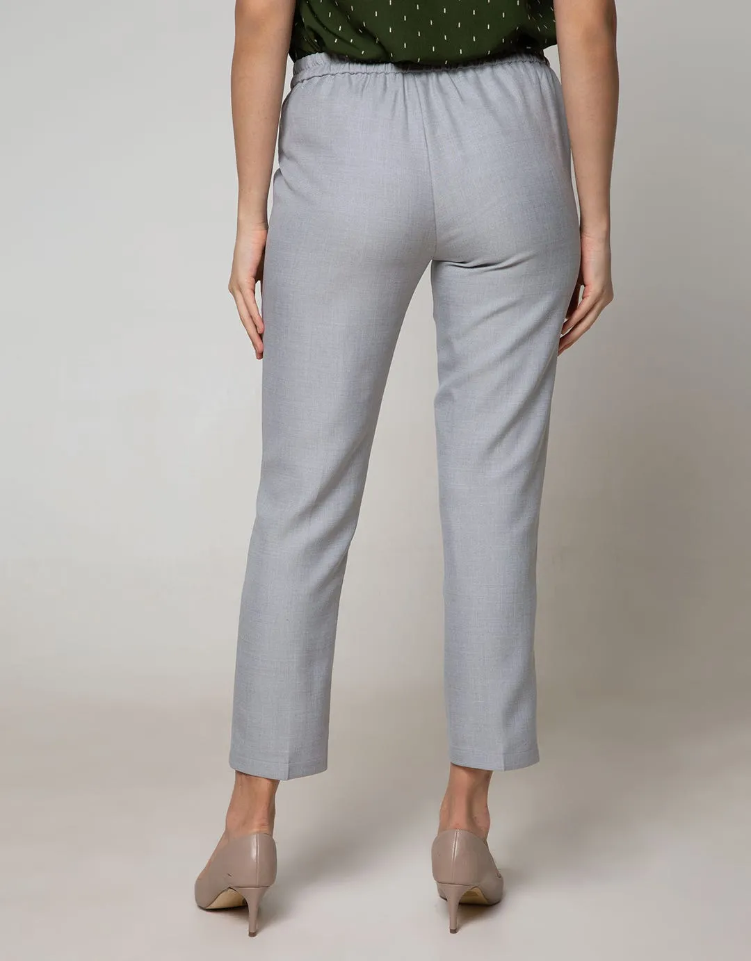 Connexion Long Pants Skinny Ankle Krt Blkg Skar-Nw:Black:8:Solid:Long Pants