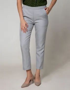 Connexion Long Pants Skinny Ankle Krt Blkg Skar-Nw:Black:8:Solid:Long Pants