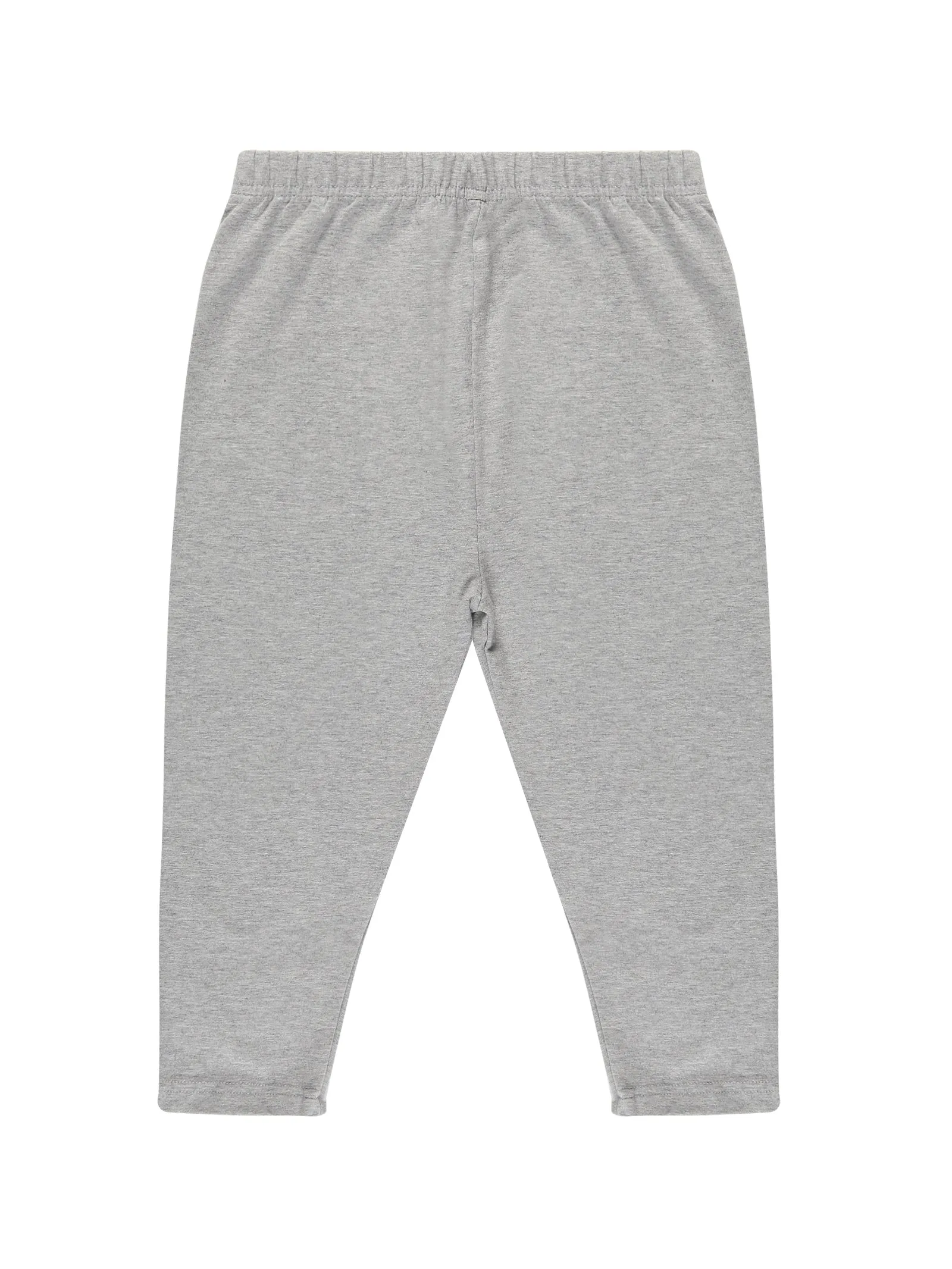Girls Solid Capri Legging Pack of 2