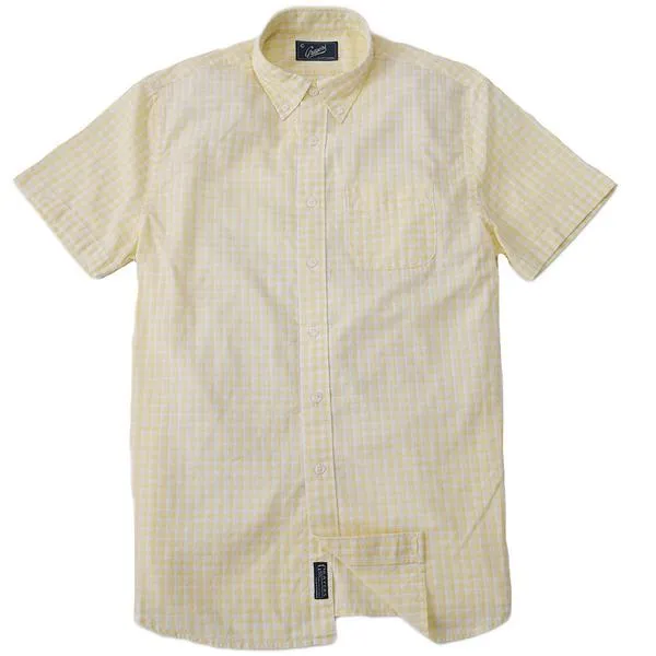 Grange Shadow Gingham Short Sleeve Shirt