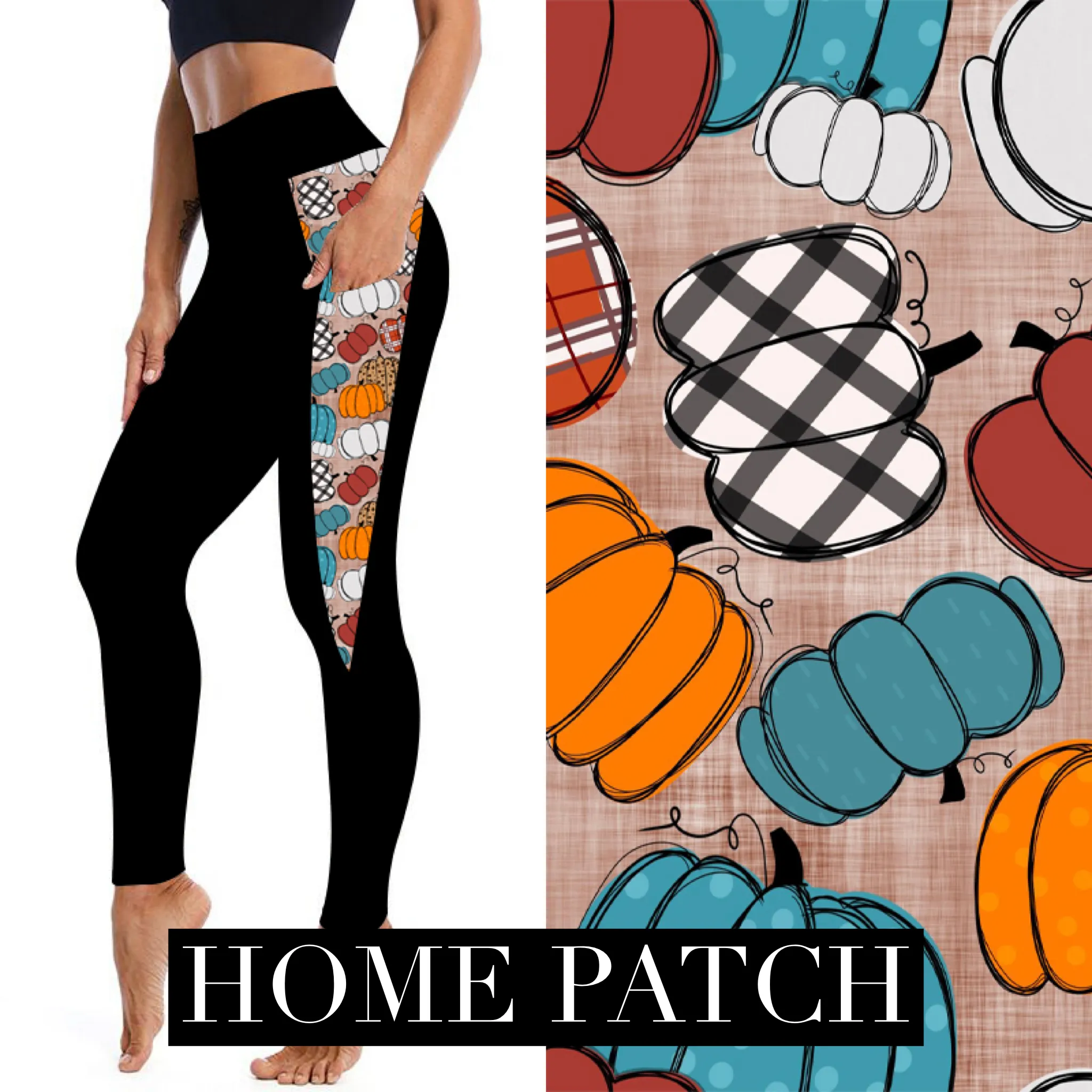 HOME PATCH LEGGINGS