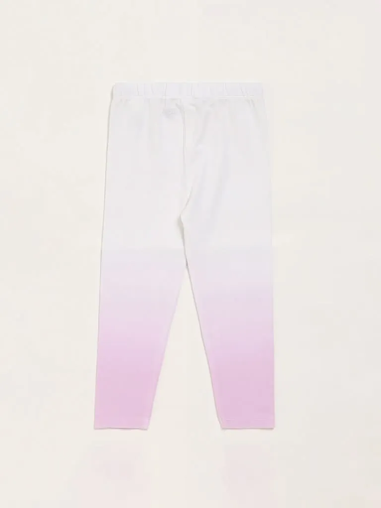 HOP Kids Lilac Plain Leggings