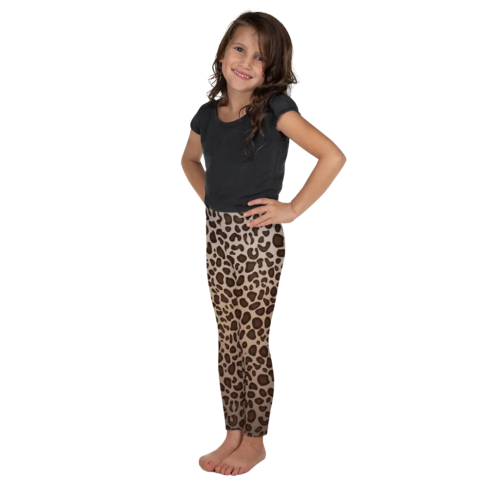 Leopard Print Leggings for Girls