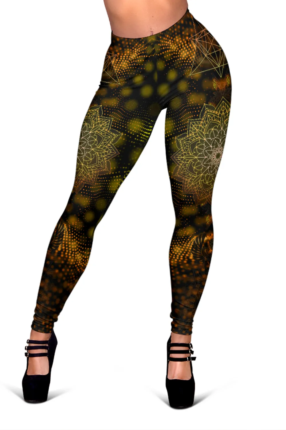 Merkaba | Womens Leggings by Cosmic Shiva