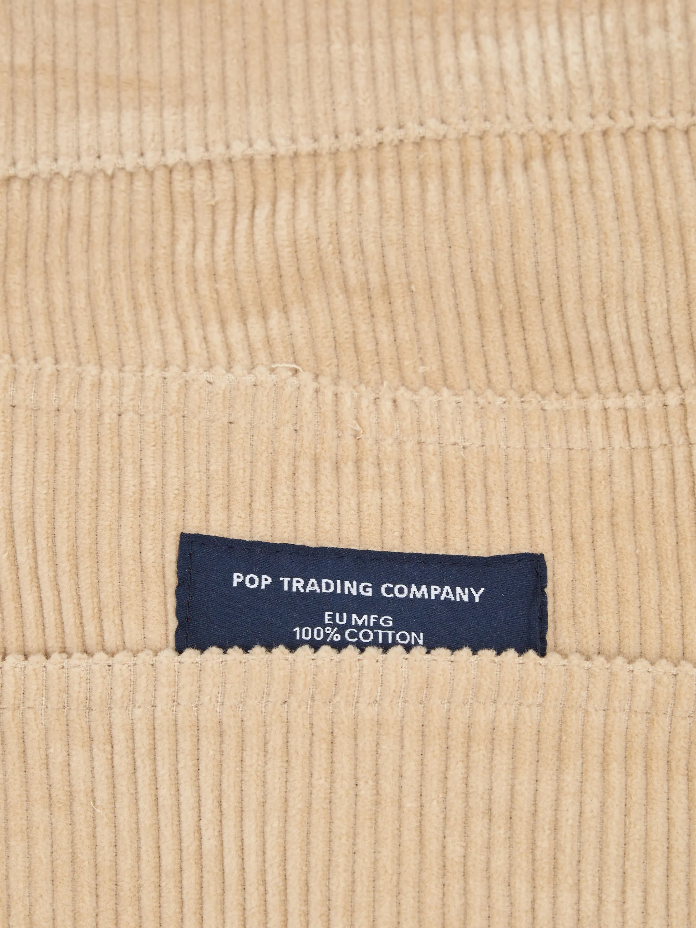 Pop Trading Company Drs Corduroy Pant - White Pepper