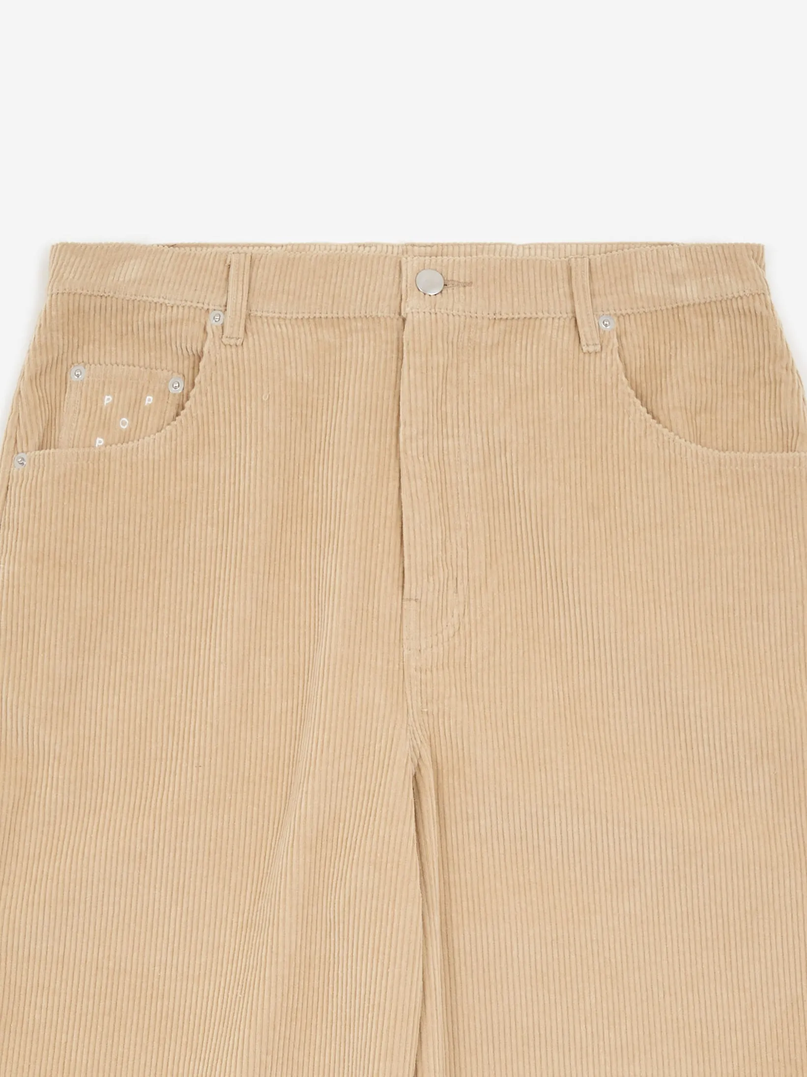 Pop Trading Company Drs Corduroy Pant - White Pepper