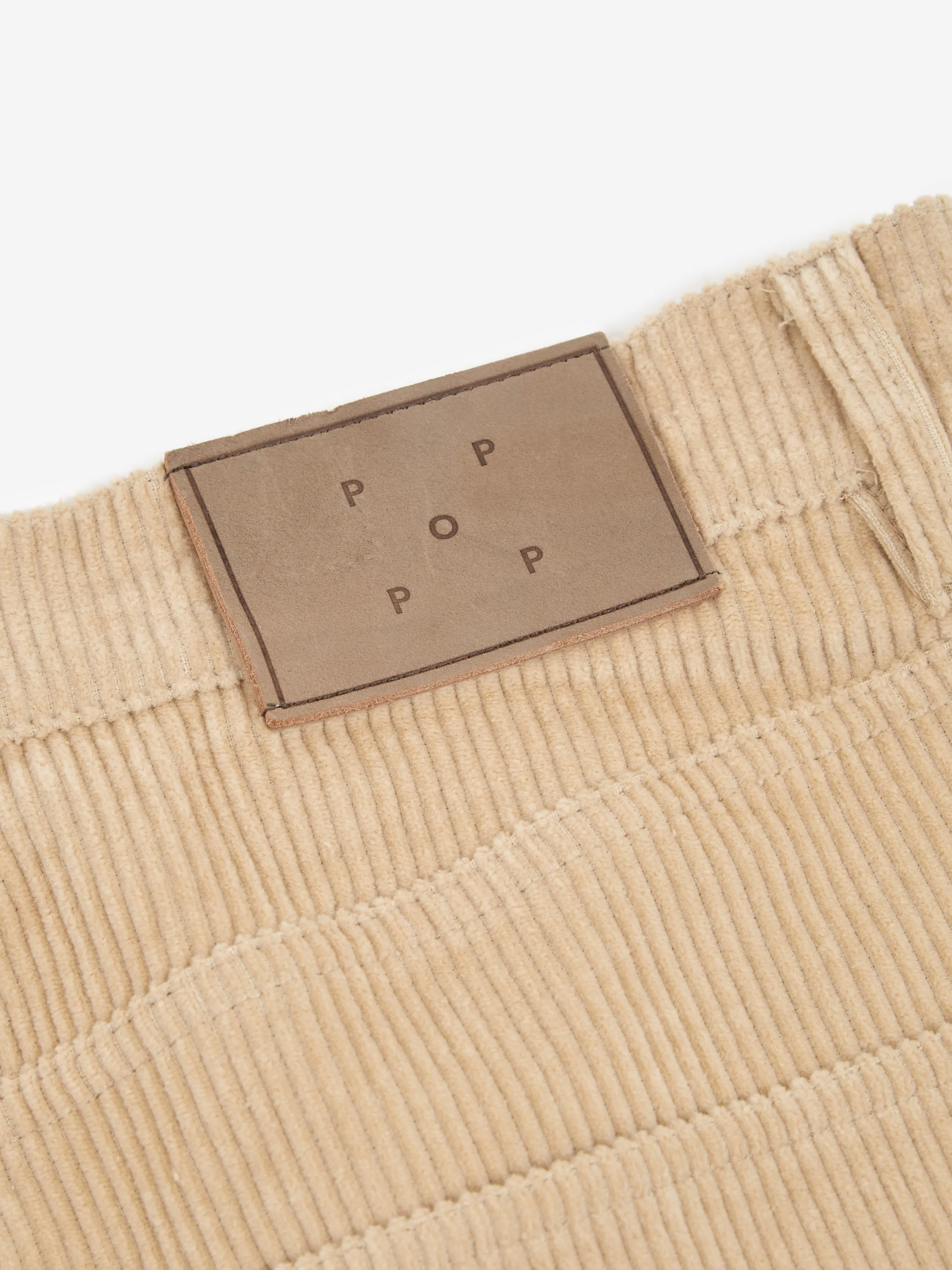 Pop Trading Company Drs Corduroy Pant - White Pepper