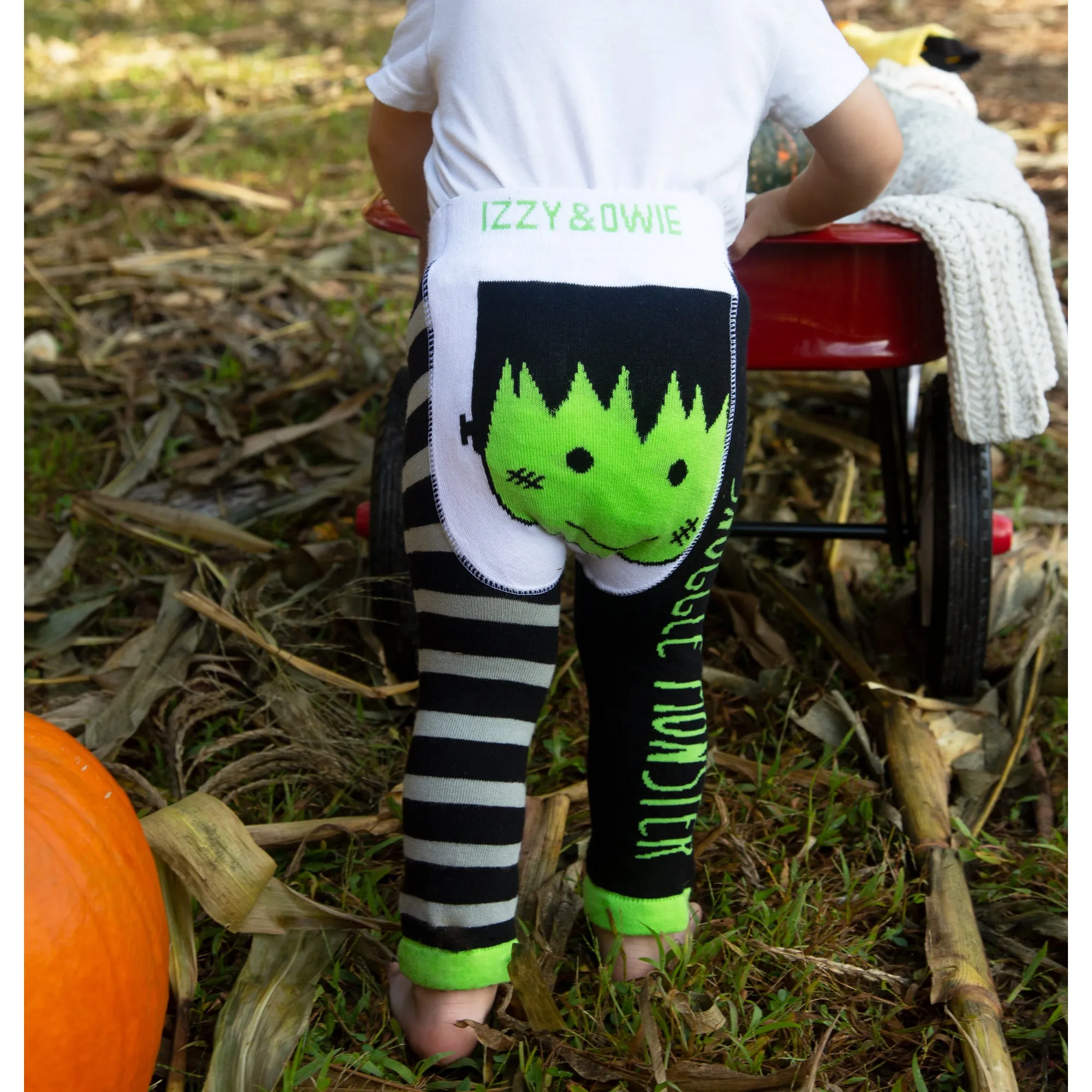Snuggle Monster Baby Leggings