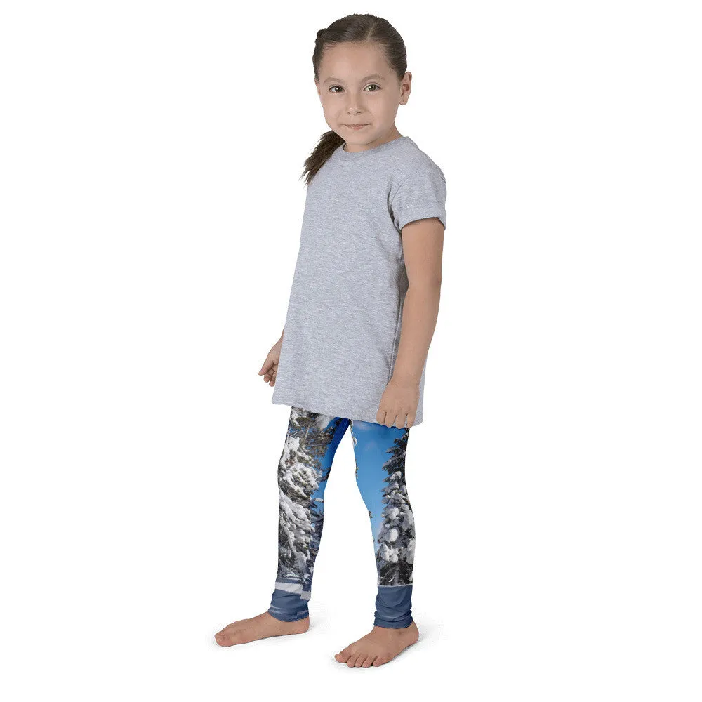 Tahoe Winter Trees Kid's Limited Edition leggings