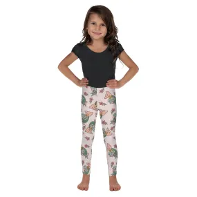 Vintage Piglet Kid&#39;s Leggings
