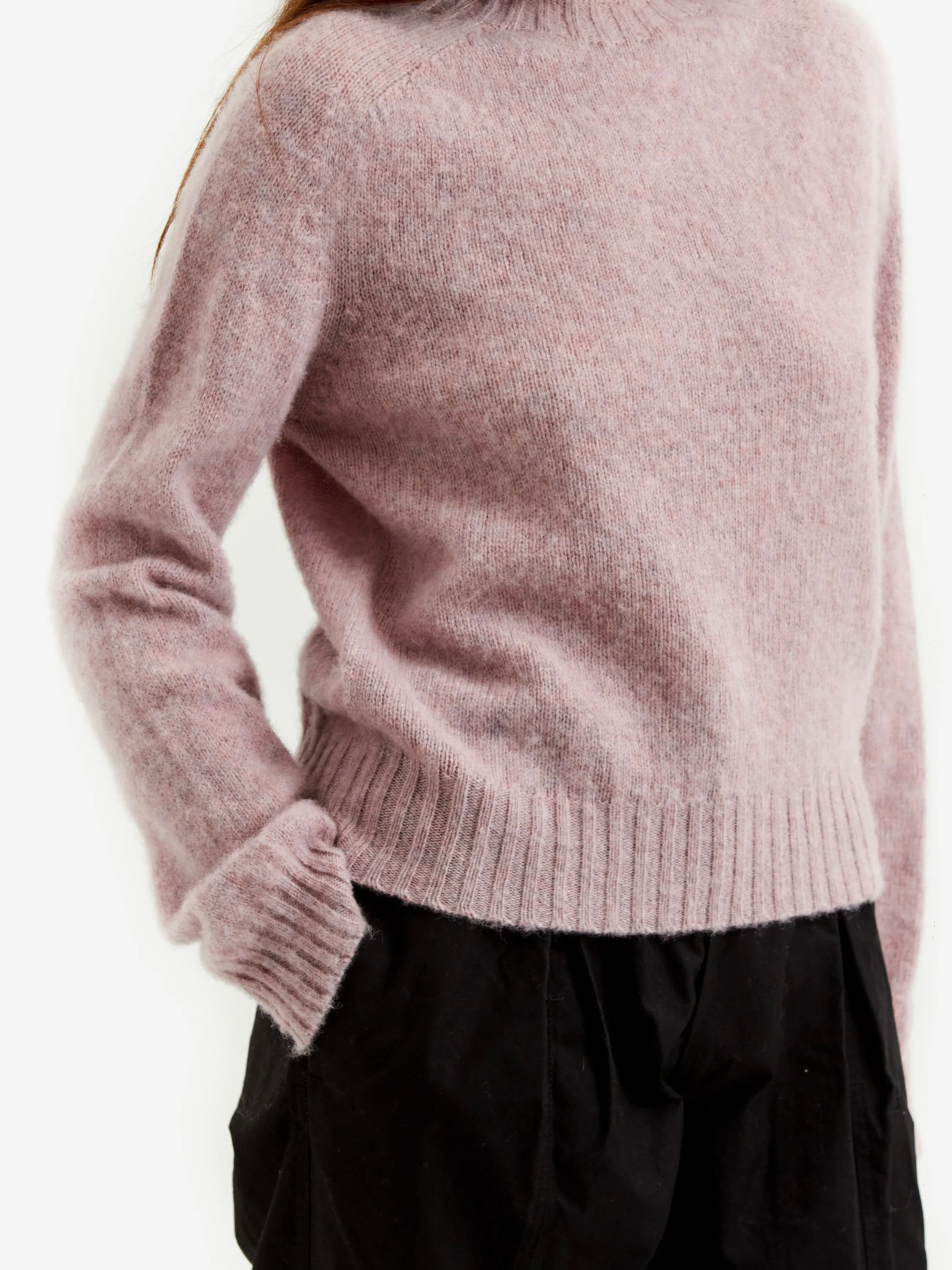 YMC Jets Crew Neck Knit - Pink
